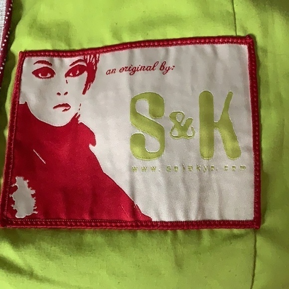 Soia & Kyo Beige Trench Coat with Black Accents - Picture 12 of 13